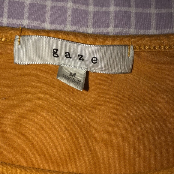 Mustard Yellow Tee - Picture 3 of 3